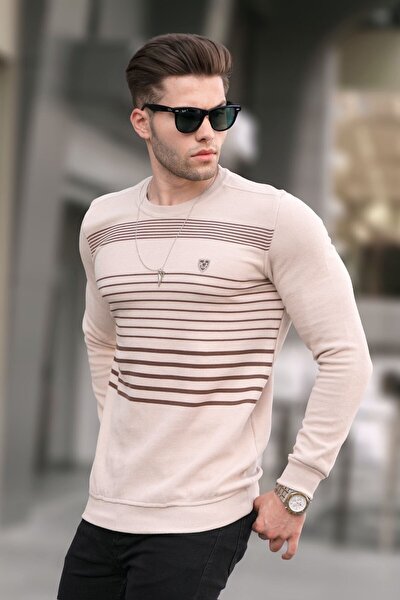 Pullover - Beige - Regular Fit