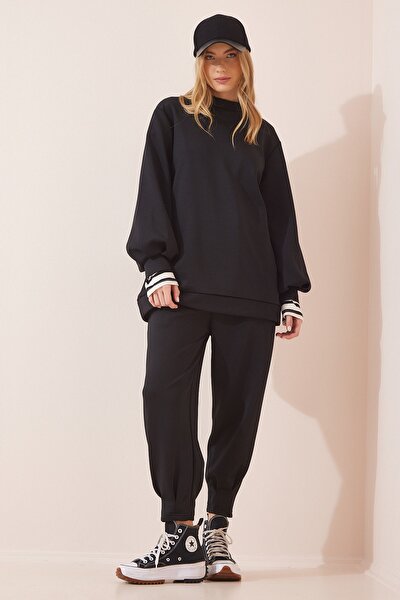 Sweatsuit - Black - Oversize