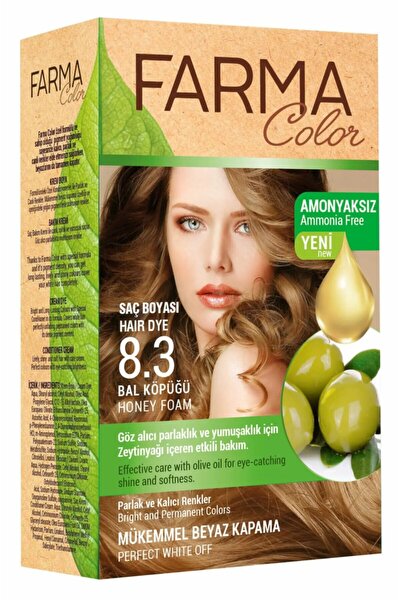 farmasi farmacolor sac boyasi 8 3 bal kopugu 8690131113155 fiyati yorumlari trendyol