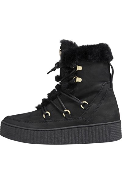 Stiefelette - Schwarz - Flacher Absatz