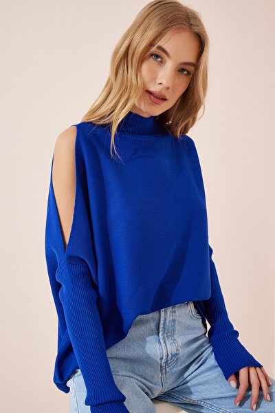 Pullover - Blau - Oversized