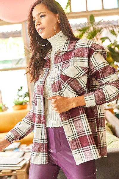 Shirt - Burgundy - Relaxed fit