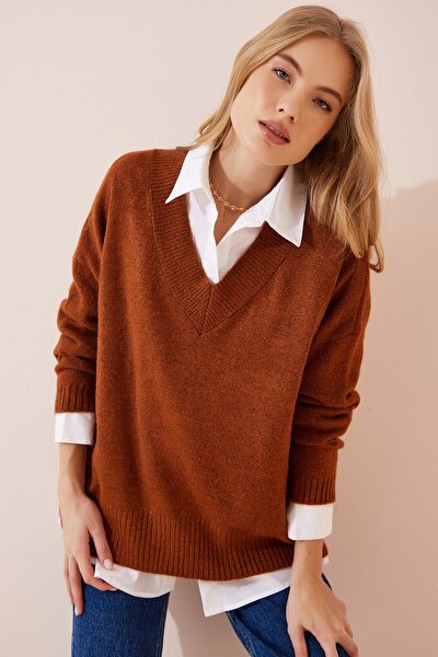 Pullover - Orange - Oversize