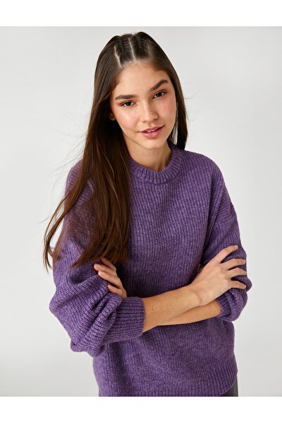 Pullover - Lila - Relaxed Fit