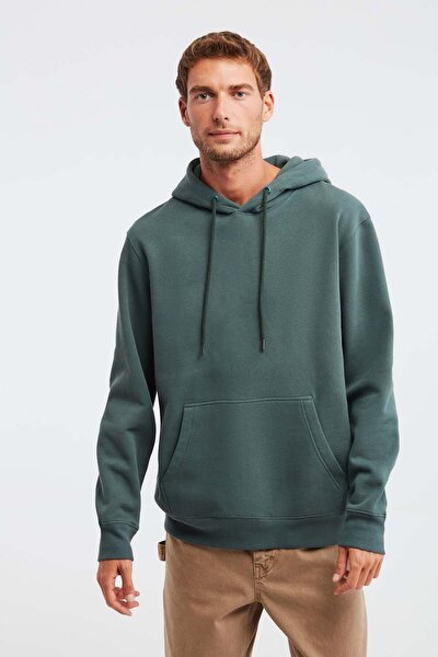 Sweatshirt - Grün - Relaxed Fit