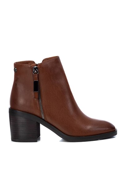 Stiefelette - Braun - Blockabsatz
