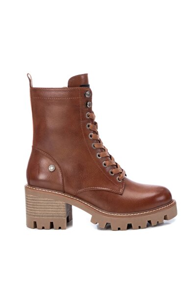 Stiefelette - Braun - Blockabsatz