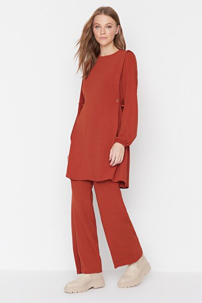 Two-Piece Set - Brown - Regular fit