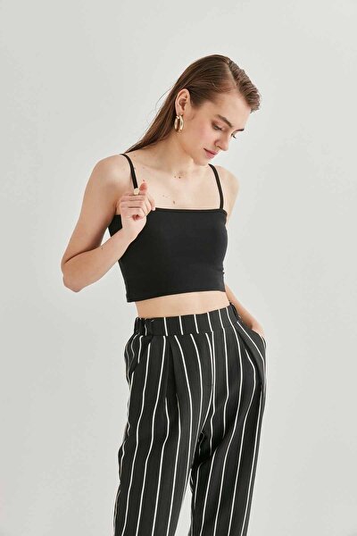 Blouse - Black - Fitted