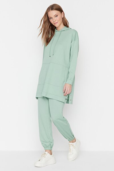 Sweatsuit Set - Green - Relaxed