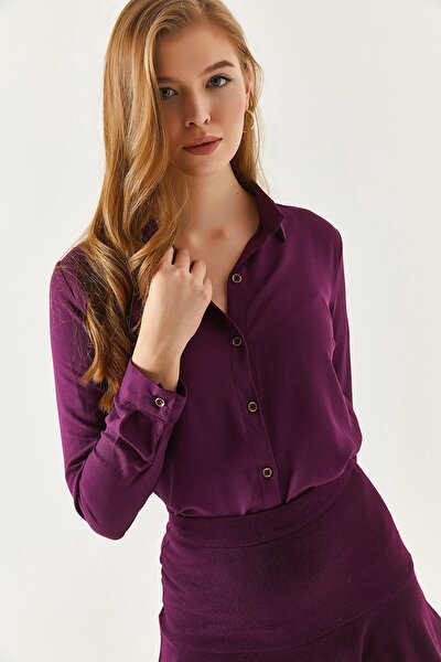 Shirt - Purple - Regular fit