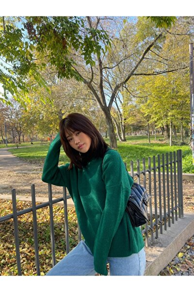 Sweater - Green - Oversize