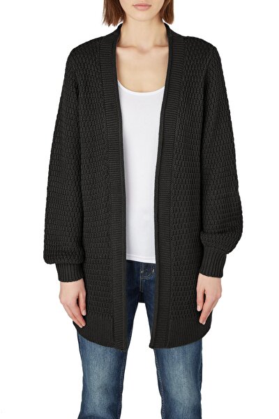 Strickjacke - Schwarz - Regular Fit