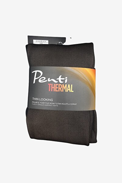 Siyah Cream Külotlu Çorap-Pentilicious PCLP520K16SK-500 - Siyah - Penti