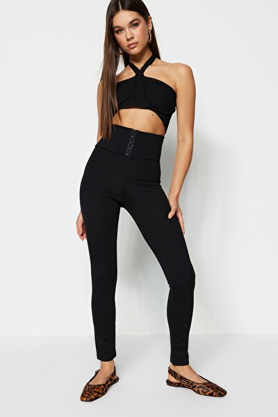 Leggings - Black - High Waist