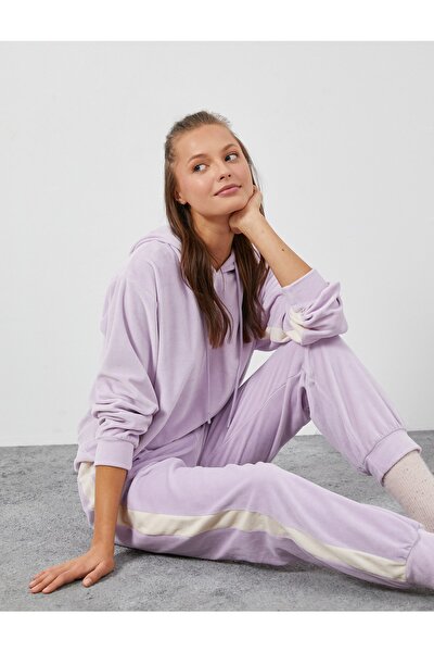 Pyjamahose - Lila - Jogger