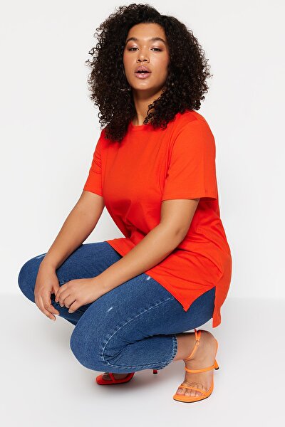 Plus Size T-Shirt - Red - Regular fit