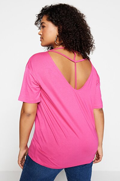 Plus Size T-Shirt - Pink - Regular fit