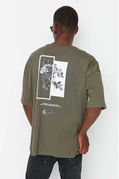 T-Shirt - Khaki - Oversize