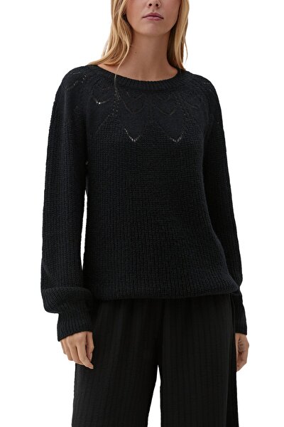 Pullover - Schwarz - Regular Fit