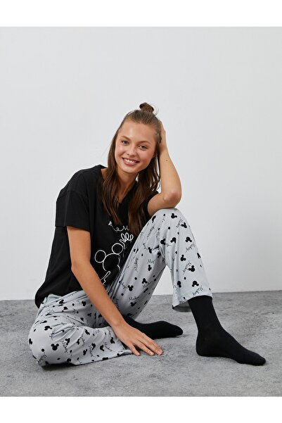 Pyjama - Mehrfarbig - Print