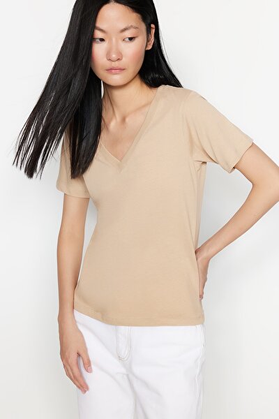 T-Shirt - Beige - Regular Fit
