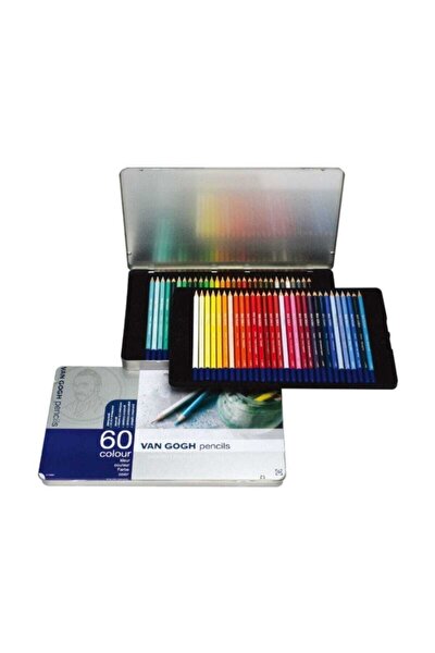 talens van gogh watercolor pencil aquarel boya 60 renk metal kutu fiyati yorumlari trendyol