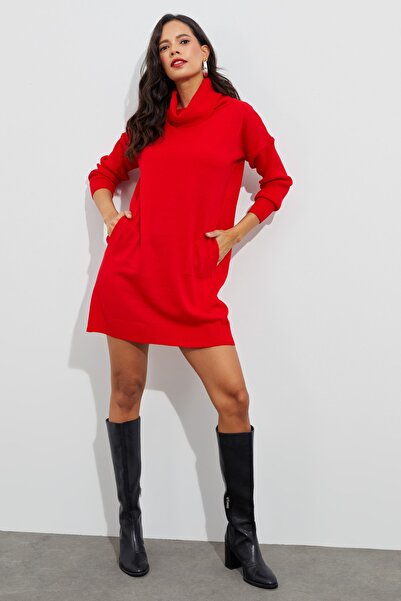 Dress - Red - Basic