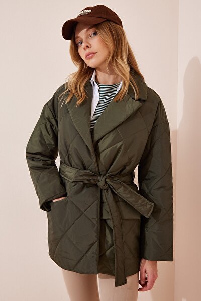 Winterjacke - Khaki - Zweireihig