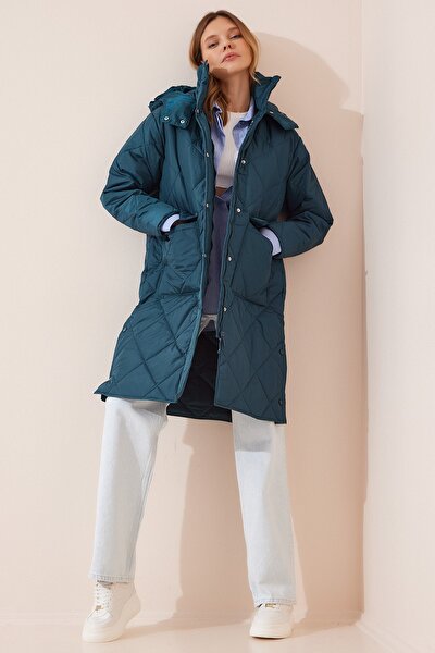 Coat - Blue - Parka