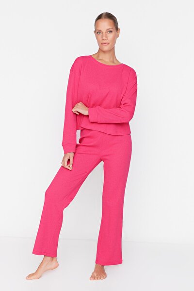 Pajama Set - Pink - Plain