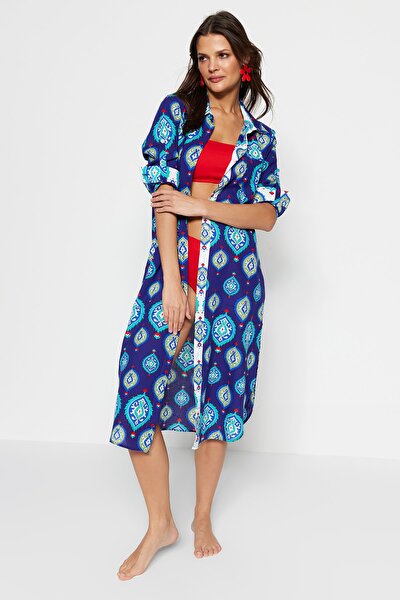 Kimono & Kaftan - Blau - Regular Fit