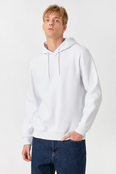 Sweatshirt - Weiß - Regular Fit