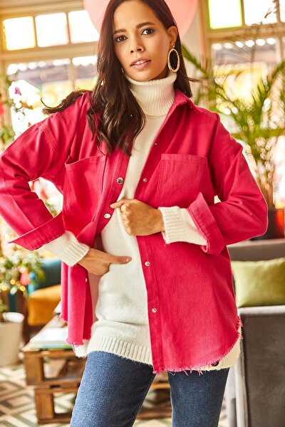 Jacke - Rosa - Oversized