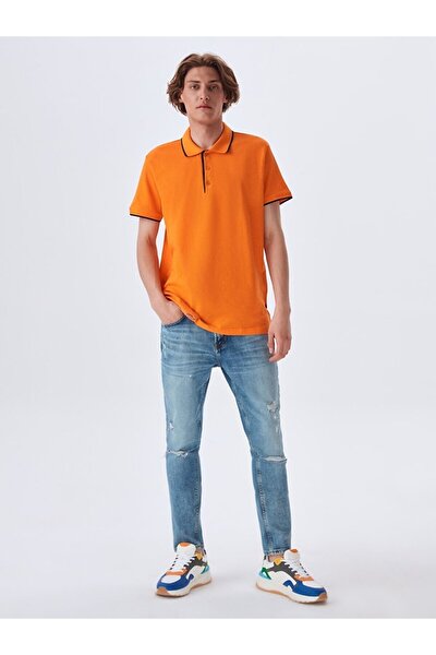 T-Shirt - Orange - Regular fit