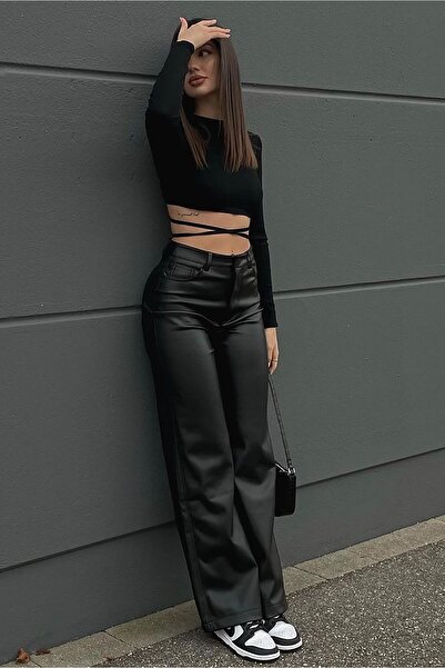 Pants - Black - Relaxed