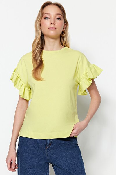 T-Shirt - Green - Regular fit