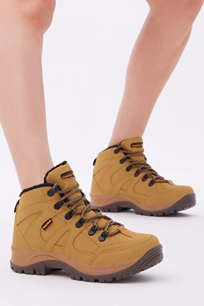 Ankle Boots - Yellow - Wedge