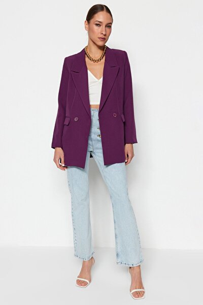 Blazer - Lila - Regular Fit