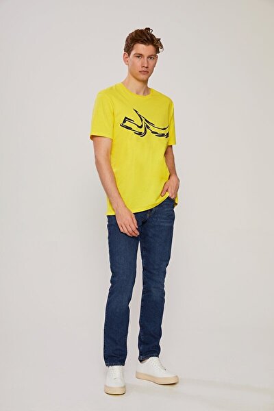 T-Shirt - Yellow - Regular fit