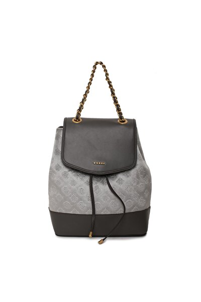 Handtasche - Grau - Unifarben