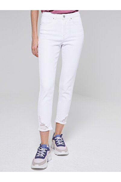 Jeans - Weiß - Slim
