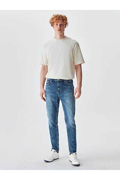 Jeans - Blue - Carrot pants