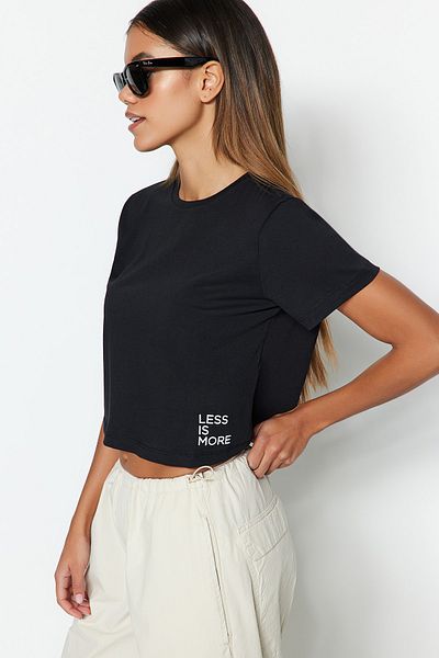 T-Shirt - Schwarz - Regular Fit