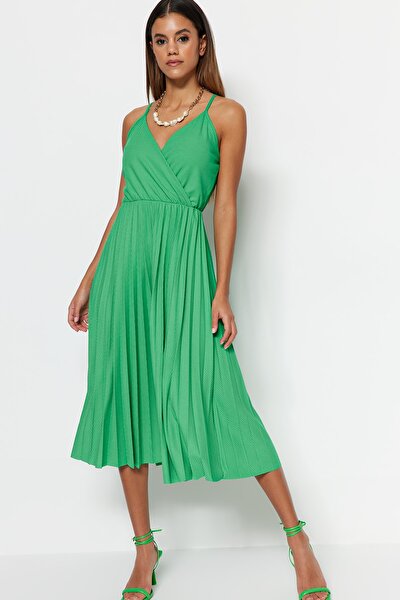 Dress - Green - A-line