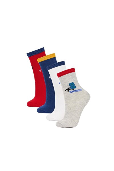 Socken - Mehrfarbig - 4er-Pack
