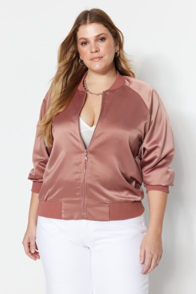 Plus Size Jacket - Pink - Relaxed fit