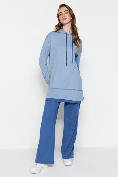 Sweatsuit Set - Blue - Regular fit