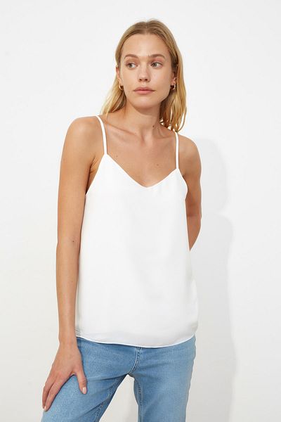Bluse - Ecru - Regular Fit