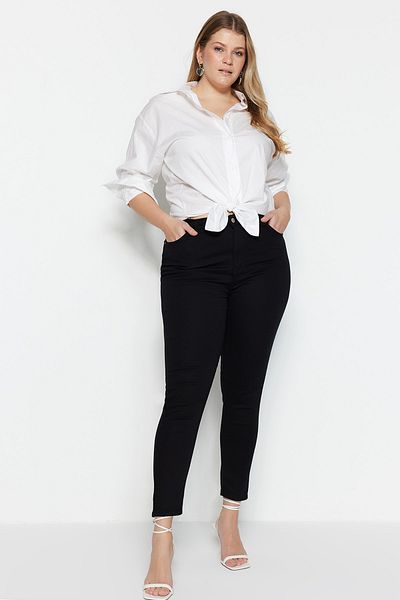 Plus Size Jeans - Black - Skinny